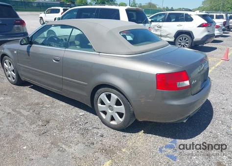 2003 Audi A4 3.0 z USA, uszkodzony, nr VIN WAUAT48H53K008954